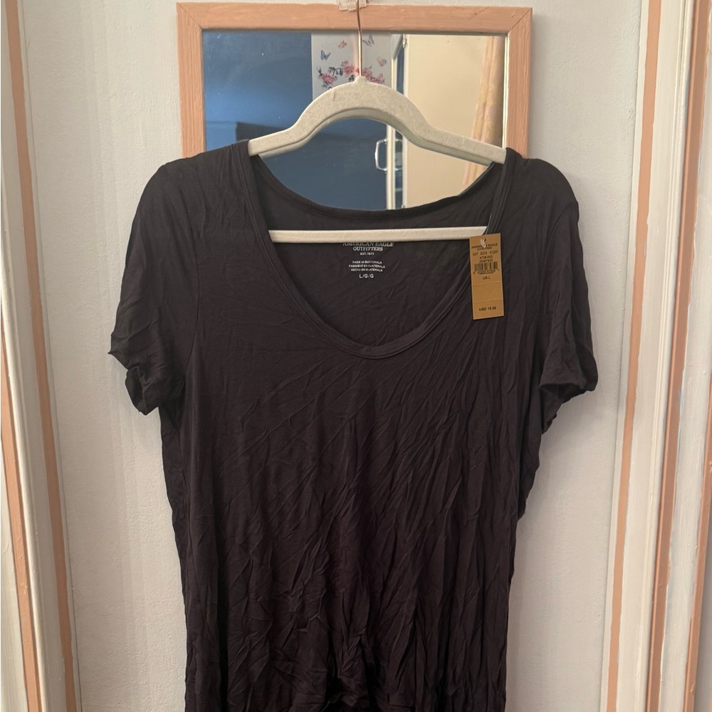 American Eagle Purple Top